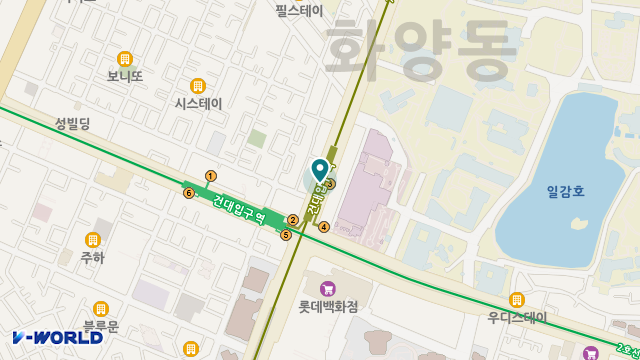 건대의료기 위치 지도
