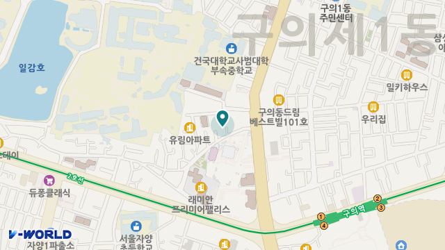 행복노인복지센터 위치 지도