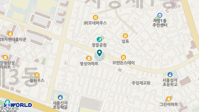행복드림복지센터 위치 지도