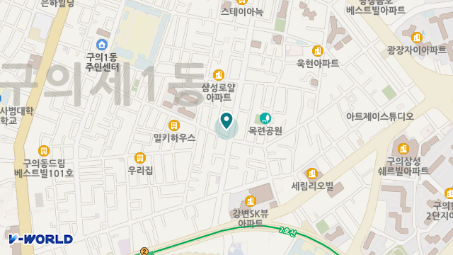 샬롬노인복지센터 위치 지도
