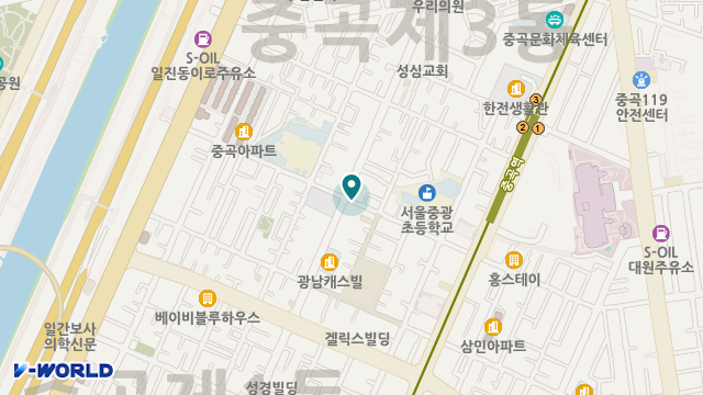 "AAA+"광진효나눔센터 위치 지도