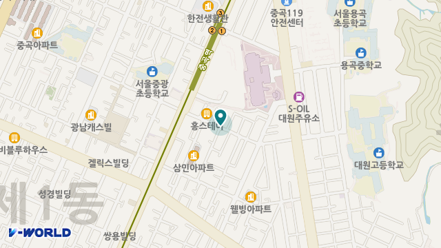 가족사랑 노인복지센터 위치 지도