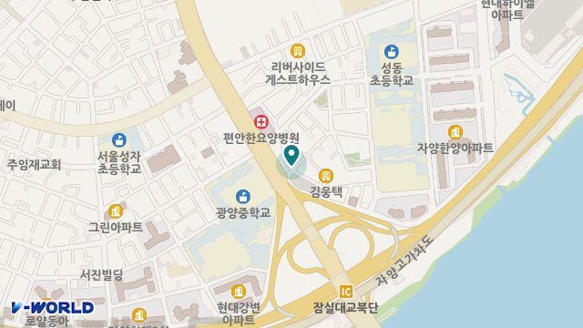 효사랑홈케어 위치 지도