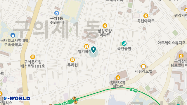 광진사랑복지센터 위치 지도