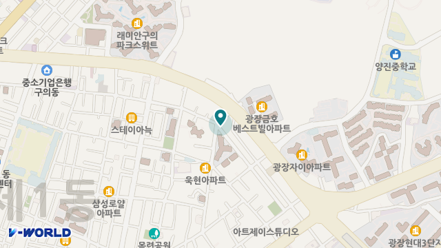 광진희망복지센터 위치 지도