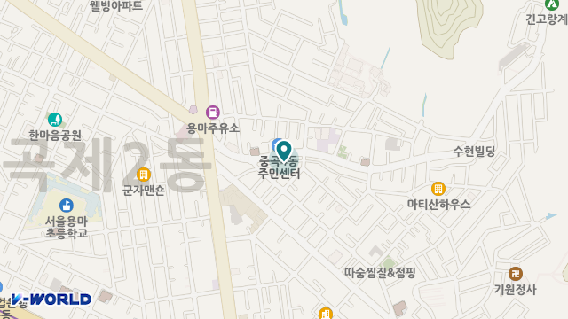 가까운방문요양센터 위치 지도