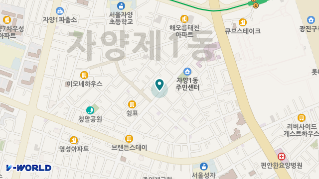 광진방문요양센터 위치 지도