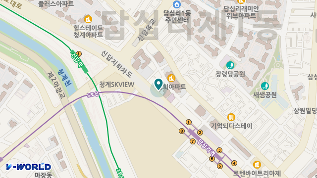굿모닝재가센터 위치 지도
