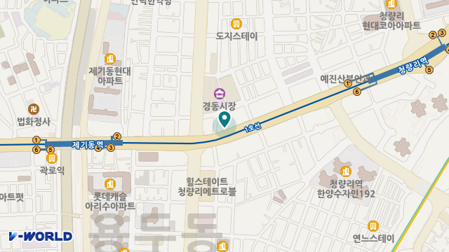 한길한방요양센터 위치 지도