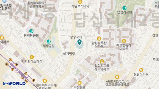 새소망 방문요양 센터 위치 지도