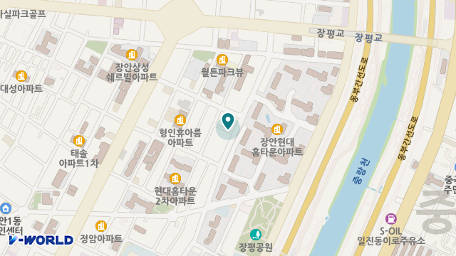 현대중앙노인요양센터 위치 지도