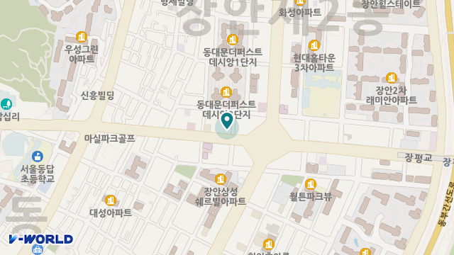 (주)장안의료기 위치 지도