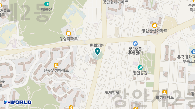 동대문구노인복지센터 위치 지도
