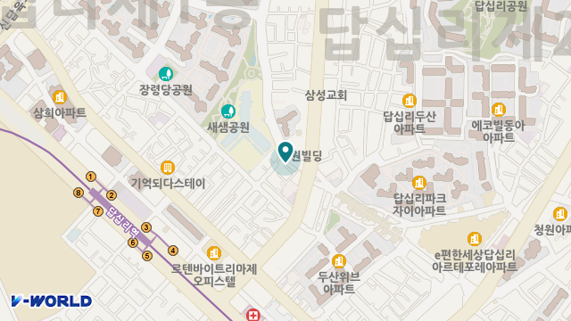 성산재가복지센터 위치 지도