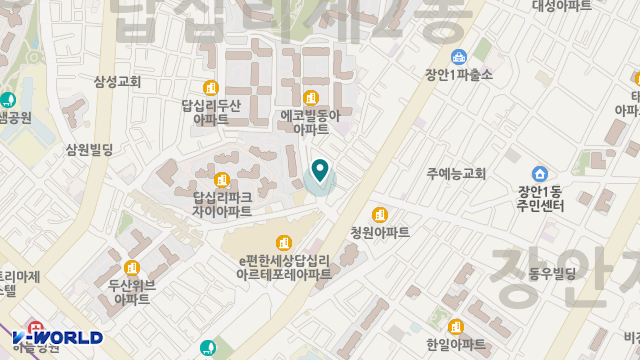 나누리재가복지센터 위치 지도