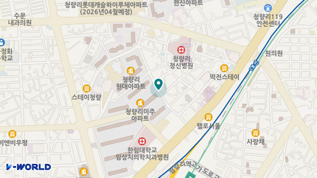 한울재가복지센터 위치 지도
