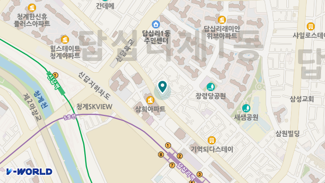 효플러스홈앤실버케어 재가노인복지센터 위치 지도