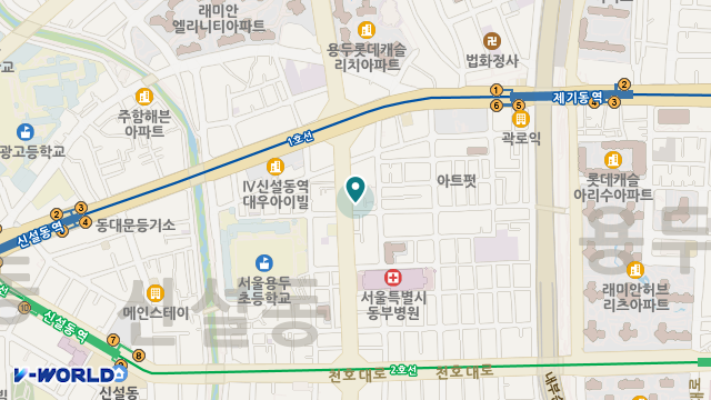 에이스 통합요양센터 위치 지도