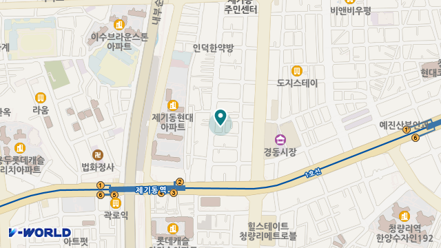 실버사랑재가복지센터 위치 지도