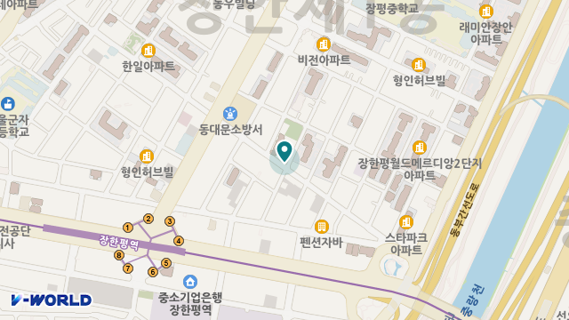 부모님사랑 홈 케어 위치 지도