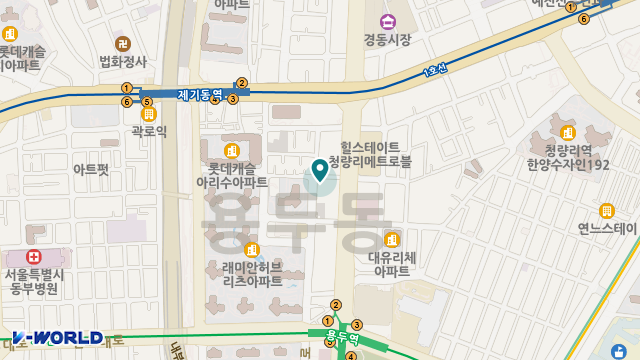 은방울재가방문복지센터 위치 지도