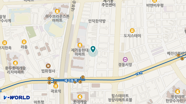 고운손재가요양센터 위치 지도
