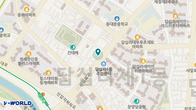 A+바드림복지센터 위치 지도