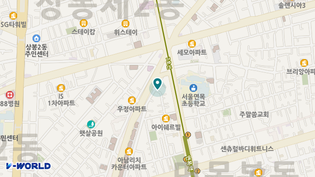 행복나눔 재가장기요양기관 위치 지도