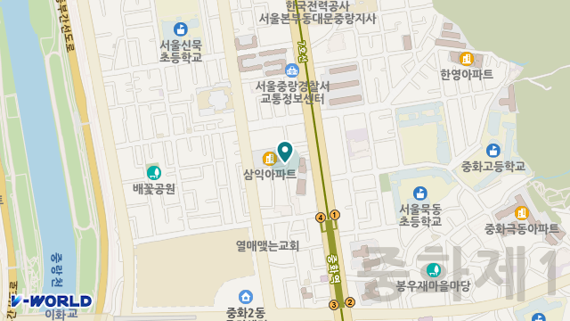 케어앤사랑 위치 지도