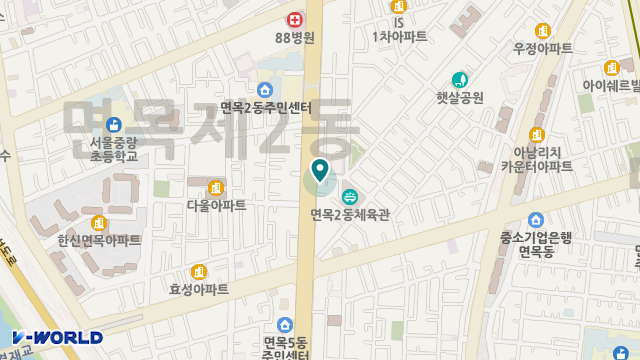 등대재가복지쎈타 위치 지도
