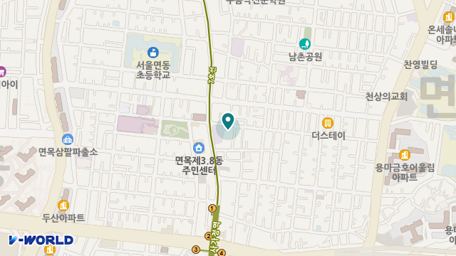 실버사랑복지센터 위치 지도