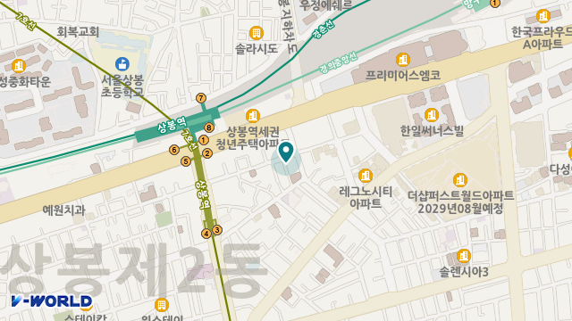 나눔의료기 요양센터 위치 지도