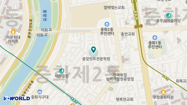 한마음 노인복지 재가센터 위치 지도