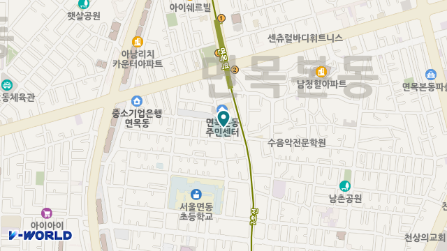 모아재가복지센터 위치 지도