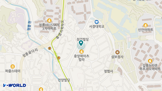 행복한섬김센터 위치 지도