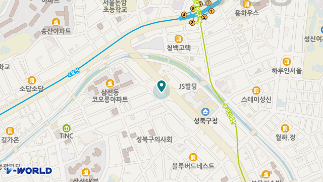 엔젤홈케어성북지사 위치 지도