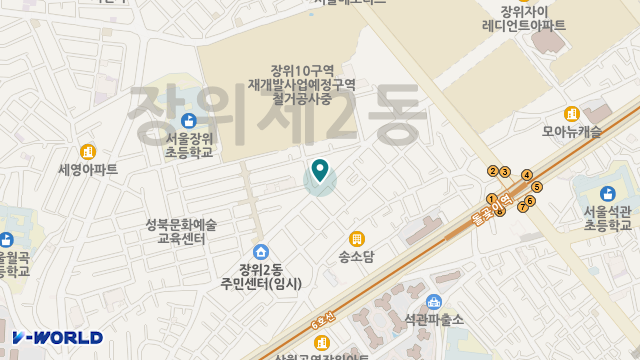 한마음노인요양센터 위치 지도