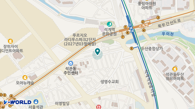 다함께노인복지센터 위치 지도