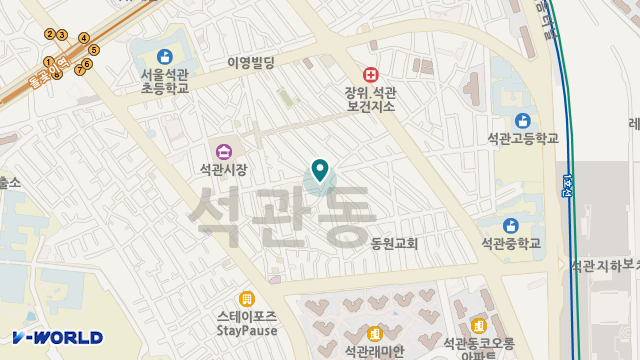 나누우리 노인복지센터 위치 지도