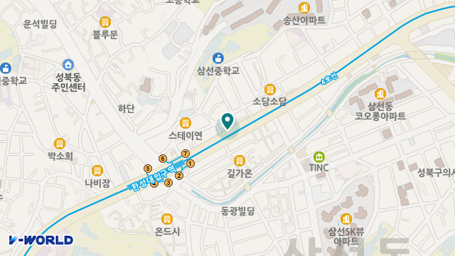 길상 재가복지센터 위치 지도
