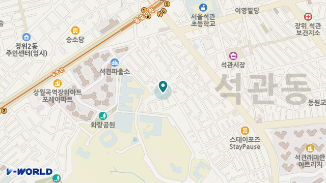 햇볕재가복지센터 위치 지도