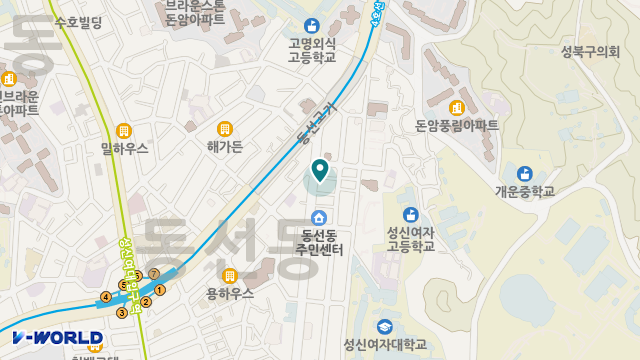 보은재가복지센터 위치 지도