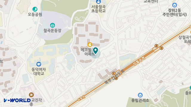 샘터시니어 재가복지센터 위치 지도