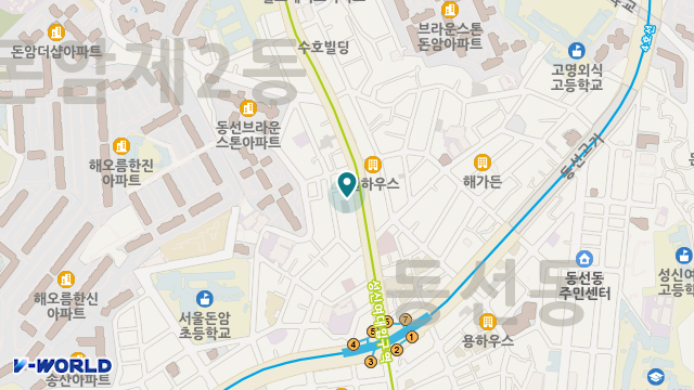 다온누리방문요양센터 위치 지도