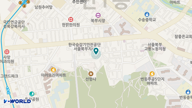 (A)비지팅엔젤스 강북지점 위치 지도