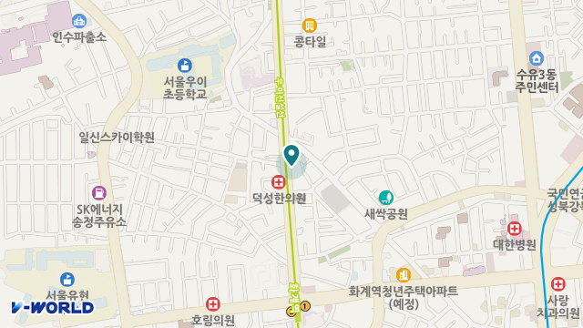 효사랑재가복지센터 위치 지도