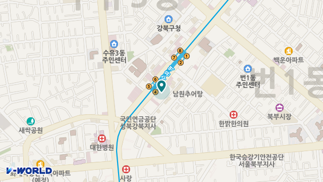 나눔복지재가센터 위치 지도