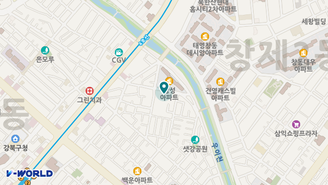 한사랑재가복지센터 위치 지도