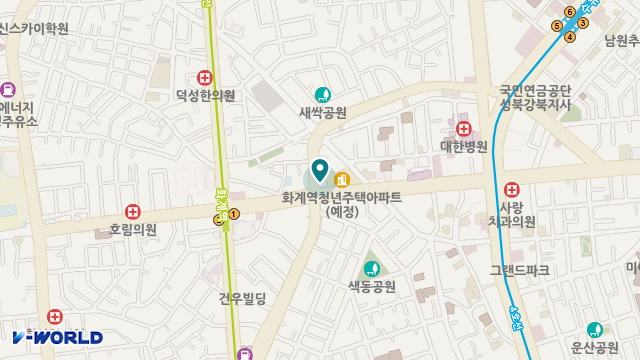 늘사랑재가복지센터 위치 지도