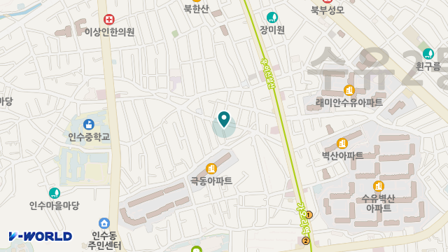 느티나무 노인복지센터 위치 지도